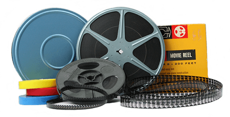 7 Reel (400') 8mm / 16mm Film Transfer